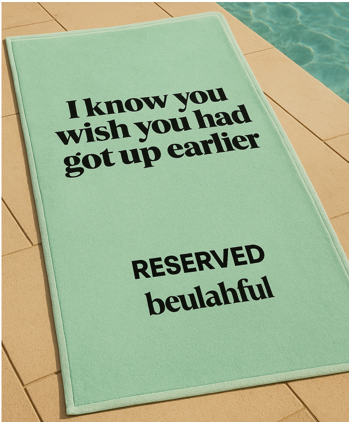 Reserved collection - Beach Baby