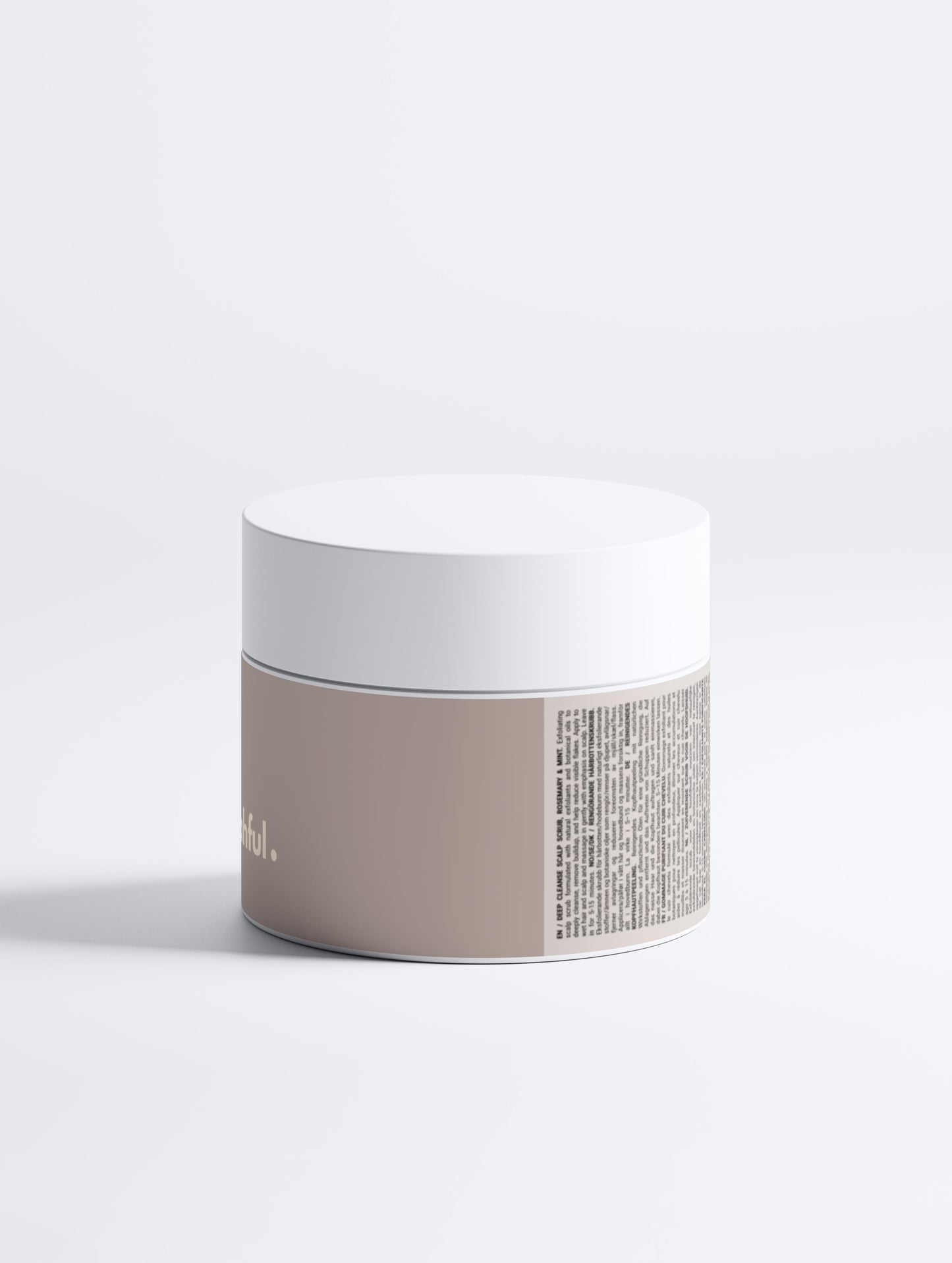 Deep Cleanse Scalp Scrub, Rosemary & Mint